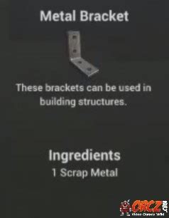 metal brackets h1z1|Howto H1Z1: METAL BRACKET .